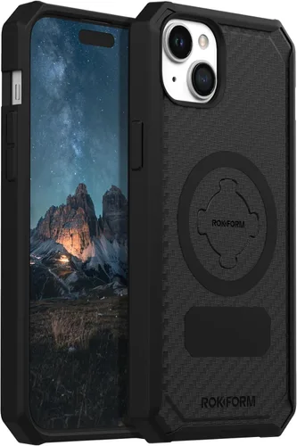 Miniatura 20 de Rokform - Funda para iPhone 14, Serie Rígida, Magnética Dual, Cubierta para iPhone con RokLock de Bloqueo Giratório, Equipo Protector para Apple
