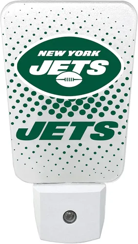 Miniatura 22 de Party Animal Luz nocturna LED del equipo de la NFL, con sensor automático y 3 ajustes de luz, diseño delgado de 5 pulgadas que se adapta a enchufes
