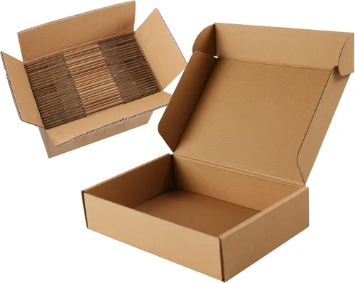 Miniatura 7 de Cajas de cartón corrugado marrones de 11x8x2, paquete de 30, cajas de envío para pequeñas empresas, cajas de correo, cajas de embalaje para correo