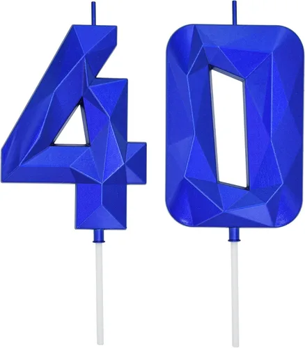 Miniatura 46 de DERVENTA Velas de cumpleaños con números grandes, 3D, color rosa, 3.7 pulgadas, decoración para tartas de fiesta, 1 pieza (número 3 rosa)