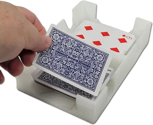 Miniatura 22 de Bandeja de plástico negro para cartas o carrito, no giratoria, fabricada en Estados Unidos