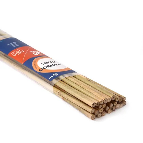 Miniatura 10 de COLOtime Estacas de bambú de 3 pies para plantas trepadoras de interior y exterior, palos de soporte para tomates, berenjenas, frijoles, paquete
