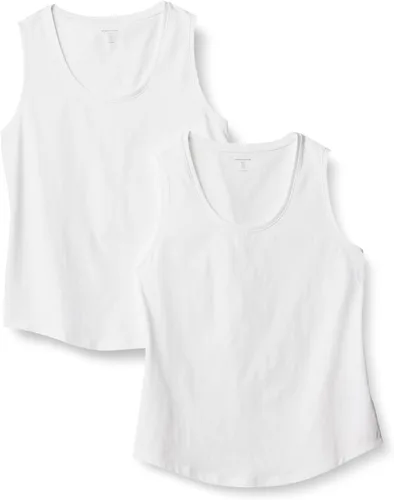 Miniatura 12 de Amazon Essentials Top sin mangas de ajuste regular para mujer 100% algodón