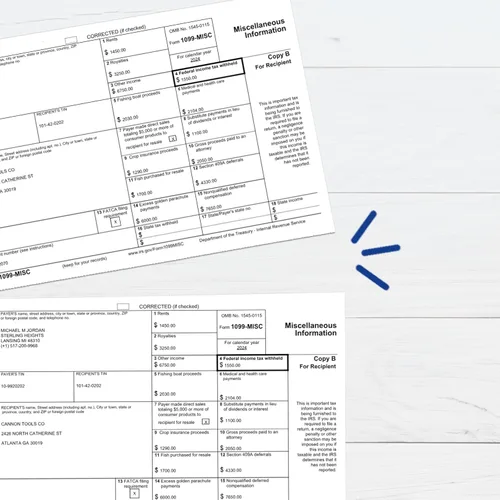Miniatura 10 de PrintWorks Papel perforado profesional de media hoja de 8.5 x 11 pulgadas, perfecto para W-2, 1099 y uso de declaraciones, fabricado en los Estados