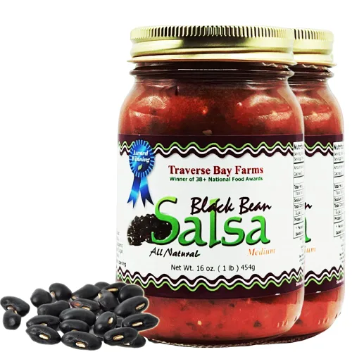Miniatura 5 de Traverse Bay Farms Salsa gruesa - Caliente: fabricada en pequeños lotes con la mayor cantidad de productos cultivados localmente como sea posible.