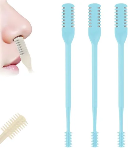 Miniatura 12 de Jiexily Cortador de Pelo Nasal 2 en 1 para Mujeres y Hombres, Nuevo 2025 Recortador de Nariz Giratorio 360° Herramienta Removedora, Cuchillo de Pelo