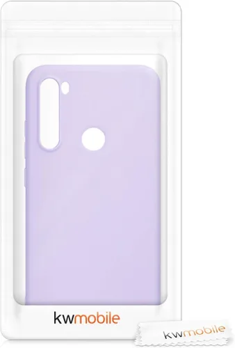 Miniatura 7 de kwmobile Funda compatible con Xiaomi Redmi Note 8 (2019/2021) - Funda protectora de silicona TPU suave y delgada - Lavanda