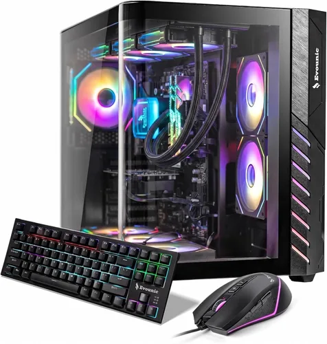 Miniatura 9 de PC para juegos, Ryzen 7 5800X 8 núcleos, RAM DDR4 de alta velocidad de 16 GB, tarjeta gráfica RTX 2080, SSD de 1 TB de almacenamiento ultrarrápido