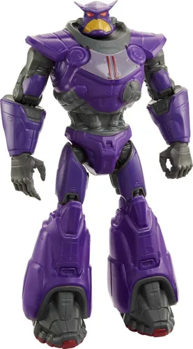 Mattel Disney Pixar Lightyear - Figura de acción de Zurg a gran escala, 13.75 pulgadas de alto, auténtico juguete de película, 11 articulaciones