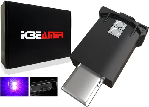 Miniatura 43 de ICBEAMER Smart USB 1-Paquete (Azul) Luz de Noche LED Automática Plug-in Miniatura para Coche, Van, Pickup, Camión, Interior, Maletero, Iluminación