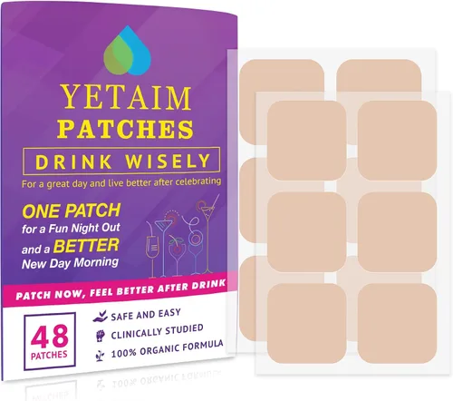 Miniatura 8 de YETAIM Parches de recuperación para mujeres y hombres: paquete de 48 unidades para impulso de energía y recuperación rápida - apoyo para día, noche