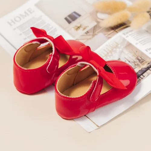 Miniatura 4 de Babelvit Zapatos de vestir de princesa de alta calidad con lazo Mary Jane zapatos de vestir de princesa con suela de goma piel sintética mocasines