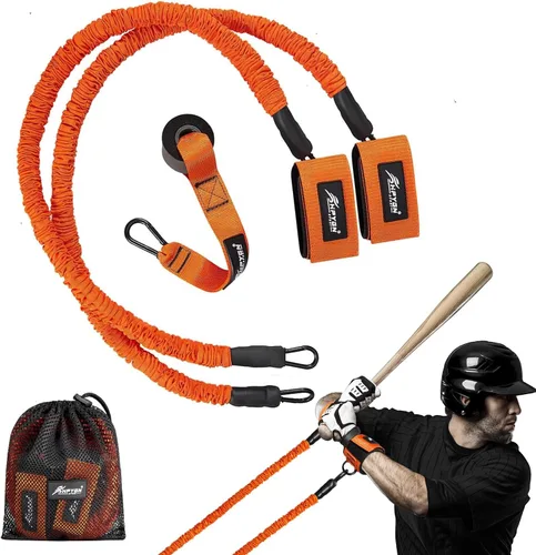 Bandas de béisbol, bandas de brazo de 50 libras y 100 libras para lanzadores de béisbol y sóftbol, atletas jóvenes y adultos mejoran el bateo de