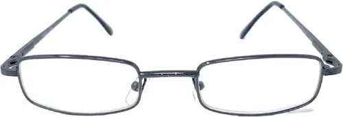 Miniatura 8 de The Winston - Gafas de lectura rectangulares de metal, unisex, medio lector, tramposos rectangulares