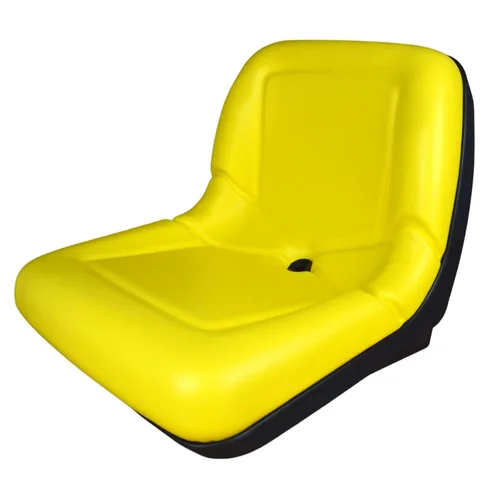 TRAC SEATS Asiento de tractor amarillo para John Deere 325 335 345 355D GT225 GT235 GT235E LX255 LX277 LX279 LX288 Tractor de cortacésped AM131531,