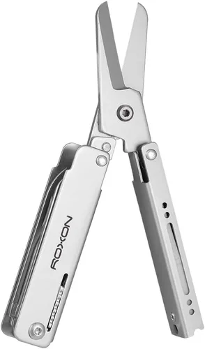 Miniatura 10 de ROXON M3 13 en 1 Multiherramienta EDC Cuchillo Y Tijeras con Palillo y Pinza Práctica Pequeña y Exquisita Multiherramienta