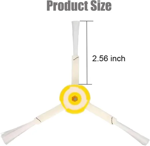 Miniatura 5 de Repuesto de cepillo lateral para iRobot Roomba 500 y 600 y 700 Series 600 610 620 694 692 760 770 780 676 675 695 677 671 690 680 660 650 650 650