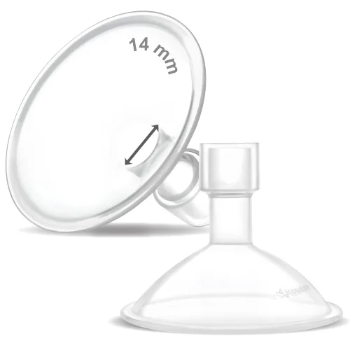 Miniatura 17 de Maymom MyFit - Protector de pecho grande con diseño de dos piezas de 1.102 in para extractores de leche Medela; ideal para brasier manos libres;