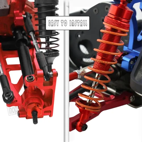 Miniatura 3 de Pieza de actualizaciones para 1/10 Slash/Rustler/Stampede/Hoss 4x4 VXL 4wd, amortiguador RC de gran diámetro completo y bloques de dirección