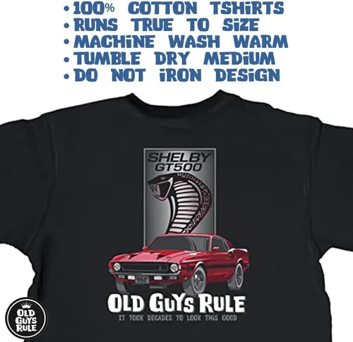 Miniatura 3 de OLD GUYS RULE Camiseta gráfica para hombre, Shelby Look Good - Día del Padre, regalo de cumpleaños - Camiseta divertida para los amantes