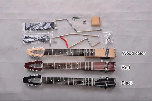 Miniatura 3 de Cuello de práctica de guitarra de bolsillo, ejercicio de dedo, herramienta de práctica de guitarra portátil para principiantes, entrenador