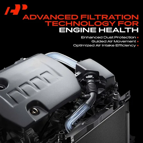 Miniatura 7 de A-Premium Caja de Limpieza del Filtro de Aire del Motor Sin Filtro de Aire Compatible con Hyundai Elantra 2011-2016, 1.8L 2.0L, Reemplazo#