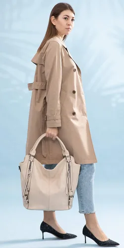 Miniatura 18 de Bolso Hobo oculto para mujer, de piel sintética, bolso cruzado de hombro, bolsa grande con funda desmontable