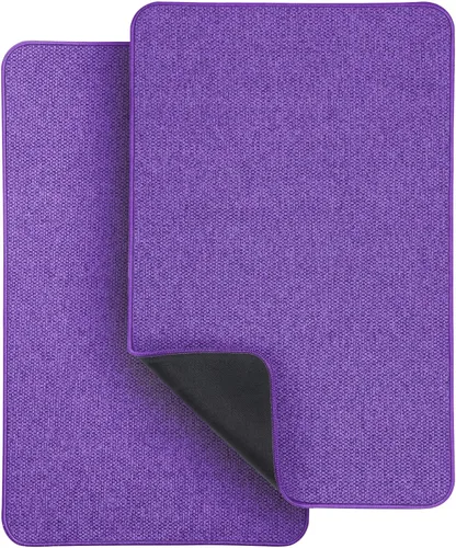 Miniatura 14 de Bosap Alfombra de Baño, Alfombras Corredoras de Baño Ultra Delgadas, Alfombras de Baño Grandes para Baño, Secado Rápido, Antideslizante, Lavable a