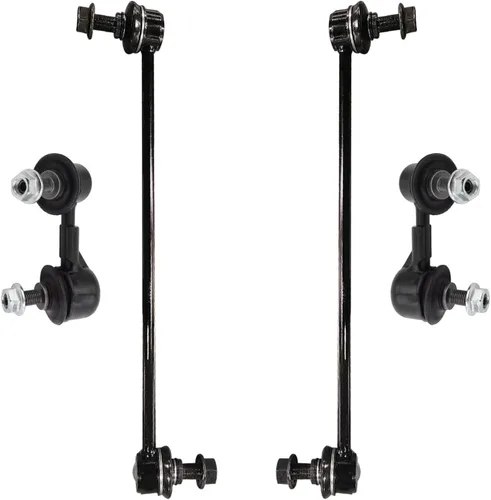 Miniatura 101 de Detroit Axle - 4 barras estabilizadoras para Acura EL Honda Civic 01-05, 4 barras estabilizadoras delanteras y traseras de repuesto 2001 2002 2003