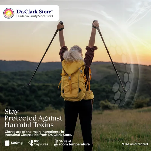 Miniatura 8 de Dr Clark Cloves Healthcare Suplemento - Salud digestiva natural, 500 mg, 100 cápsulas de gelatina pura