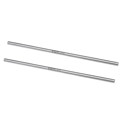 Miniatura 11 de uxcell Varilla de acero redonda, barra de torno HSS de 0.256 in, herramienta de 7.874 in de largo, para engranajes de eje, taladradora, máquina