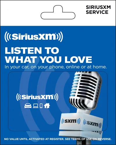 Tarjeta de regalo Sirius XM