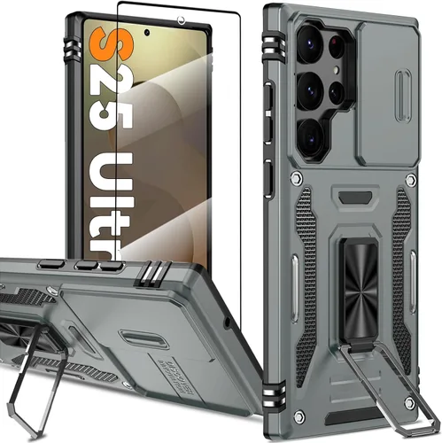 Miniatura 11 de Funda magnética para Samsung Galaxy Note 20 Ultra con soporte de anillo [con protector de pantalla] [Compatible con carga inalámbrica MagSafe] Funda
