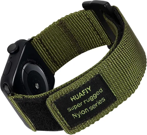 Correa de nailon resistente para Apple Watch de 1.575 pulgadas, 1.614 pulgadas, 1.654 pulgadas, 1.732 pulgadas, 1.772 pulgadas, 1.772 pulgadas,