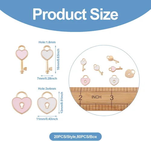 Miniatura 3 de Key Lock Charms