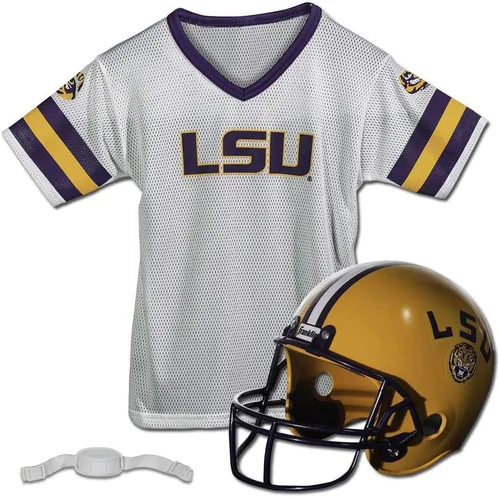Miniatura 29 de Franklin Sports NCAA Kids College Football Helmet + Jersey Sets - NCAA Team Youth Football Helmet + Uniform Costume Set