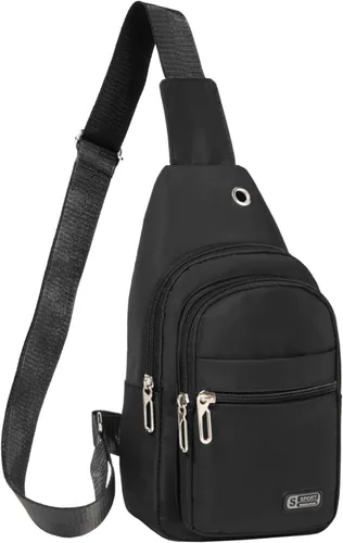Miniatura 13 de Banelu Mochila Pequeño Bolso Bandolera para Mujeres de Moda, Bolso Pequeño de Cadera de Cruz Mochila de Senderismo de Viaje