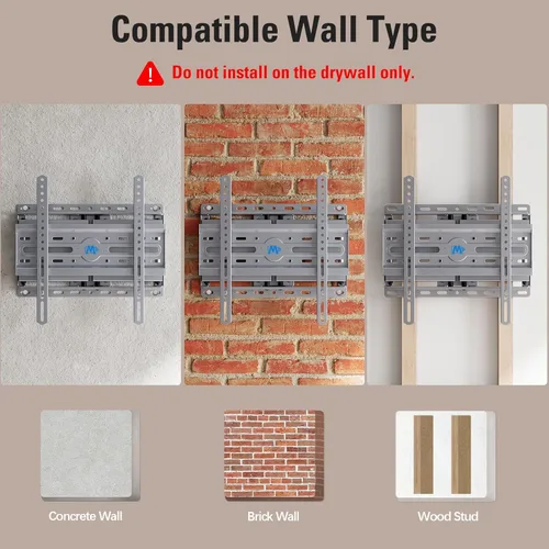 Miniatura 6 de Mounting Dream Soporte de pared para TV para televisores de 32 a 65 pulgadas, Montura con giro y inclinación, soporte de movimiento completo