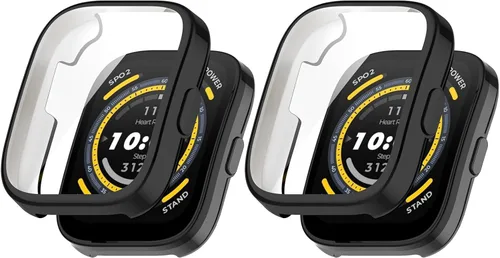Miniatura 9 de Funda protectora compatible con Amazfit Bip 5 Smart Watch, funda de TPU suave y ultradelgada, protector de pantalla para reloj inteligente Amazfit