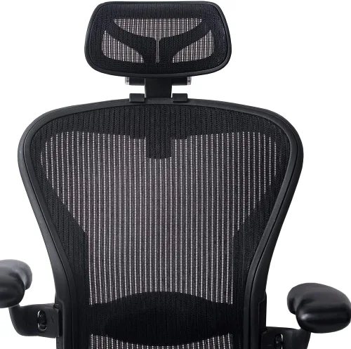 Miniatura 2 de MingYi.office Nuevo reposacabezas para silla de oficina Herman Miller Classic y Remastered Aeron solo reposacabezas negro/grafito, silla no incluida