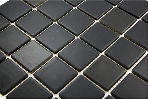 Tenedos Azulejo cuadrado mate de porcelana de alta calidad de 2 x 2 pulgadas para pared de baño, ducha, cocina, decoración de acento en hoja de 12 x