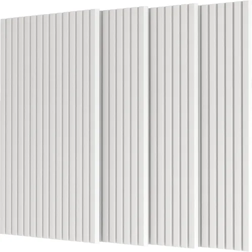 Paquete de 4 paneles acústicos grandes, paneles de pared autoadhesivos más gruesos de 0.47 pulgadas, paneles de pared insonorizados de alta densidad