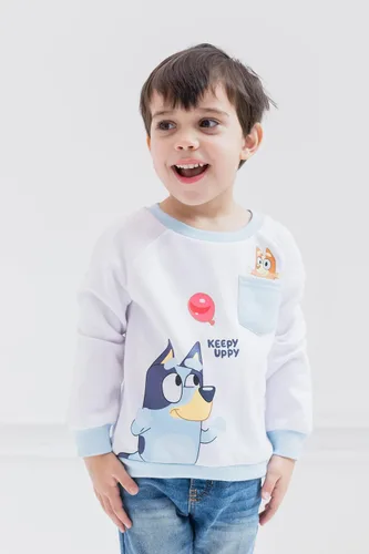 Miniatura 2 de Bluey Sudadera con capucha y sudadera de forro polar para niños pequeños