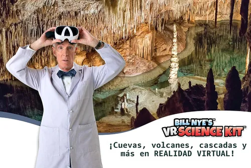 Miniatura 3 de Abacus Brands Bill Nye's VR Science Kit - Virtual Reality Kids Science Kit, Book and Interactive STEM Learning Activity Set