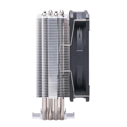 Miniatura 3 de Cooler Master Hyper 212 Halo CPU Air Cooler - Acabado de aluminio blanco puro, 4 tubos de calor de contacto directo continuo con aletas, ventilador
