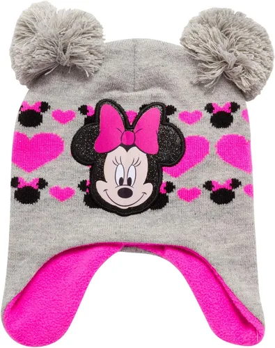 Miniatura 2 de Disney Girls Minnie Mouse and Vampirina Winter Hat and 2 Pair Mitten or Glove Set (ToddlerLittle Girl)