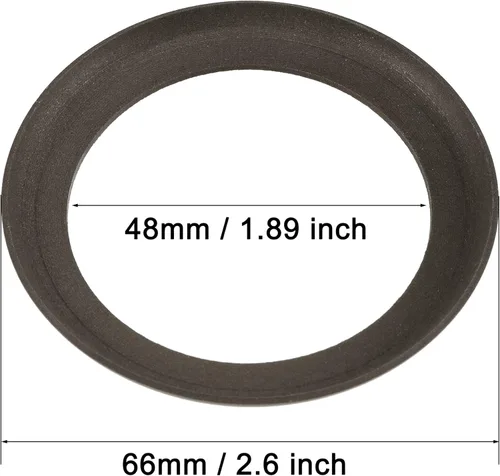 Miniatura 2 de uxcell Pieza de repuesto de anillo de pistón de compresión para compresor de aire, 2.598 in de diámetro exterior, 1.890 in de diámetro