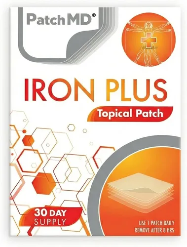 Parches tópicos Iron Plus - Suministro para 30 días