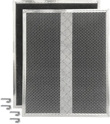 Filtro de carbón activado para campana extractora mejorada S99010308 adecuado para Bro-an Nut-one BPSF30 QS WS y GE WB02X10707 Filtro desodorizante