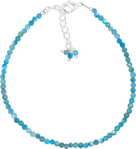 Miniatura 26 de TGH Pulsera de cuentas naturales con piedras preciosas microfacetadas, joyería para ella, cristales curativos energéticos de piedra natal, cadena